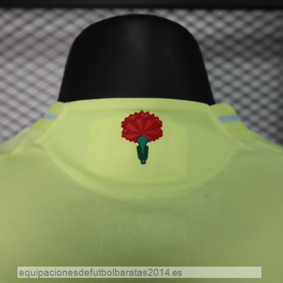 Nuevo 2ª Jugadores Camiseta Espana 2024 Amarillo Baratas